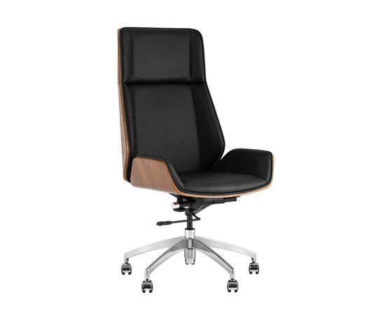 Кресло руководителя TopChairs Crown SN черный | Интернет магазин мебели и декора LifeDekor