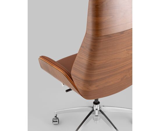 Кресло руководителя TopChairs Crown SN коричневый, изображение 9 | Интернет магазин мебели и декора LifeDekor