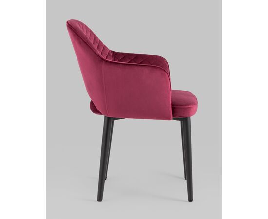 Стул Венера диамант NEW, велюр бордовый NP, изображение 6 | Интернет магазин мебели и декора LifeDekor