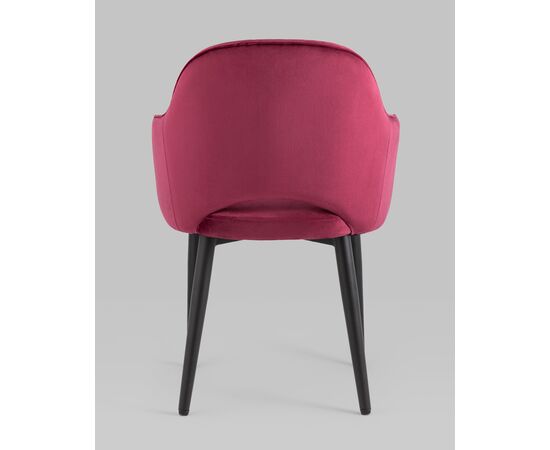 Стул Венера диамант NEW, велюр бордовый NP, изображение 7 | Интернет магазин мебели и декора LifeDekor