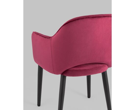 Стул Венера диамант NEW, велюр бордовый NP, изображение 9 | Интернет магазин мебели и декора LifeDekor