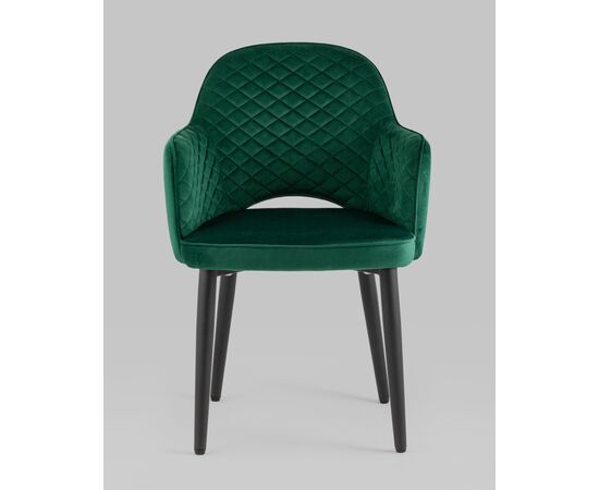 Стул Венера диамант NEW, велюр изумрудный NP, изображение 5 | Интернет магазин мебели и декора LifeDekor