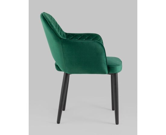 Стул Венера диамант NEW, велюр изумрудный NP (набор 2шт), изображение 4 | Интернет магазин мебели и декора LifeDekor