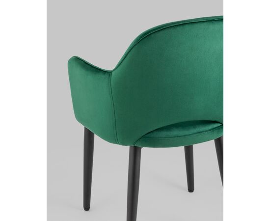 Стул Венера NEW, велюр изумрудный NP (набор 2шт), изображение 7 | Интернет магазин мебели и декора LifeDekor