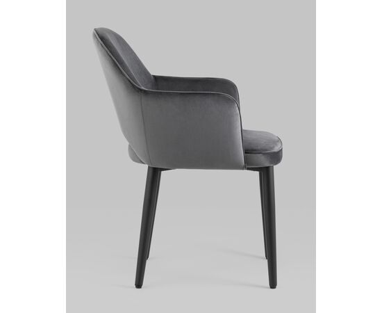 Стул Венера NEW, велюр серый NP, изображение 6 | Интернет магазин мебели и декора LifeDekor