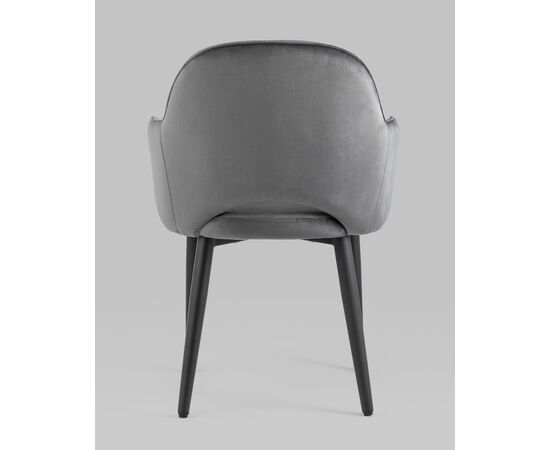 Стул Венера NEW, велюр серый NP, изображение 7 | Интернет магазин мебели и декора LifeDekor