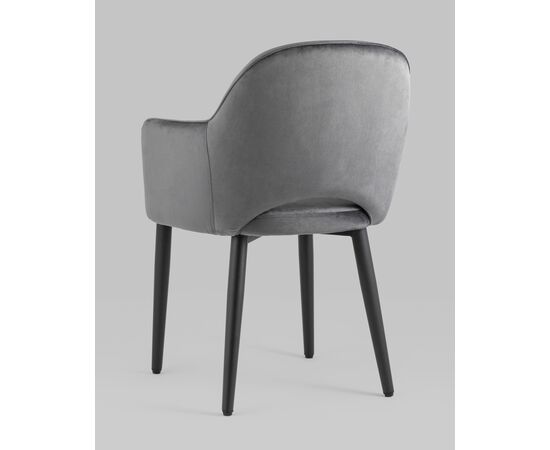 Стул Венера NEW, велюр серый NP (набор 2шт), изображение 6 | Интернет магазин мебели и декора LifeDekor