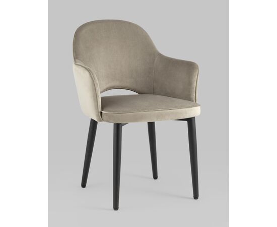 Стул Венера NEW, велюр шампань NP, изображение 2 | Интернет магазин мебели и декора LifeDekor