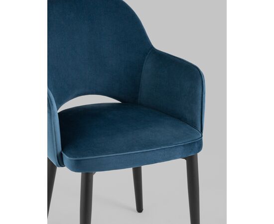 Стул Венера NEW, велюр сине-зеленый NP, изображение 10 | Интернет магазин мебели и декора LifeDekor