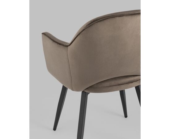 Стул Венера вращающийся, велюр коричневый NP (набор 2шт), изображение 9 | Интернет магазин мебели и декора LifeDekor