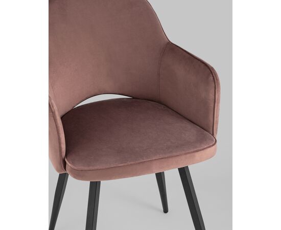 Стул Венера вращающийся, велюр пыльно-розовый NP, изображение 10 | Интернет магазин мебели и декора LifeDekor