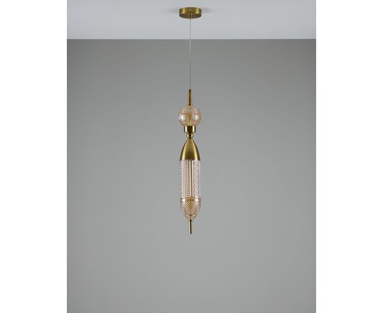 Светильник подвесной светодиодный Moderli V10915-PL Candle, изображение 3 | Интернет магазин мебели и декора LifeDekor