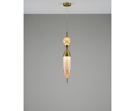 Светильник подвесной светодиодный Moderli V10915-PL Candle, изображение 2 | Интернет магазин мебели и декора LifeDekor