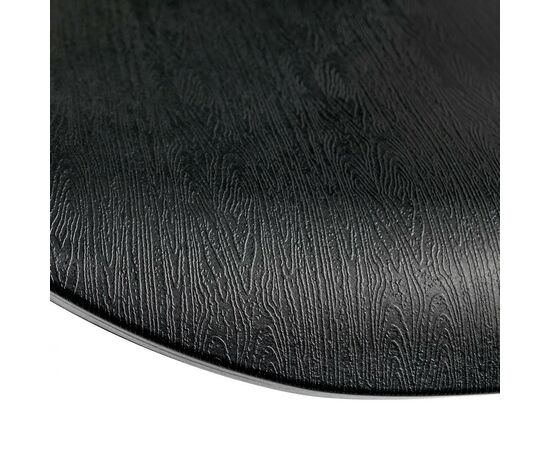 Стул Seven Style чёрный с хромированными ножками, Цвет: Черный, изображение 6 | Интернет магазин мебели и декора LifeDekor