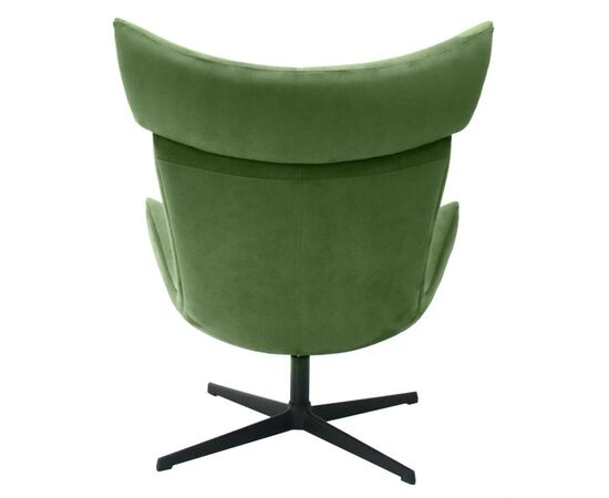 Кресло TORO зеленый, искусственная замша, изображение 4 | Интернет магазин мебели и декора LifeDekor