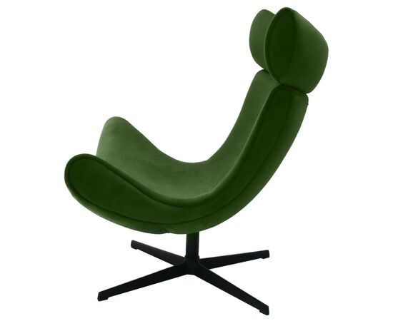 Кресло TORO зеленый, искусственная замша, изображение 3 | Интернет магазин мебели и декора LifeDekor