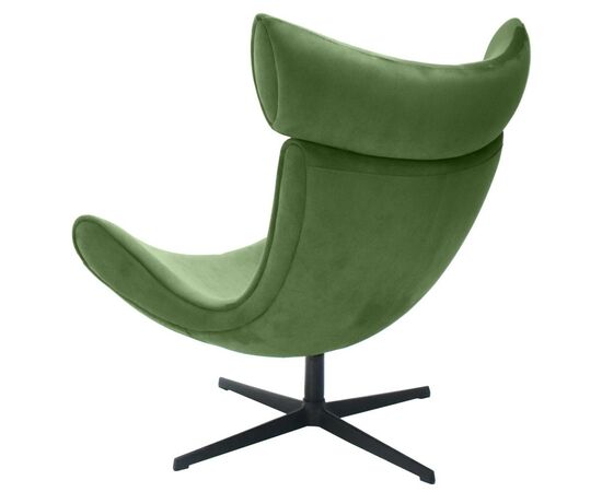 Кресло TORO зеленый, искусственная замша, изображение 5 | Интернет магазин мебели и декора LifeDekor