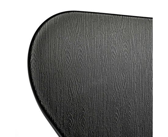 Стул Seven Style чёрный с хромированными ножками, Цвет: Черный, изображение 5 | Интернет магазин мебели и декора LifeDekor