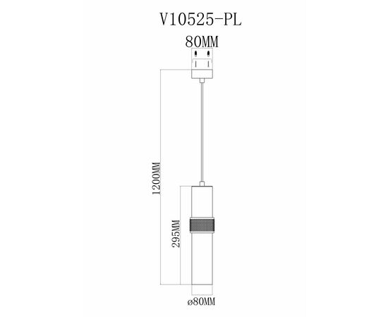 Светильник подвесной Moderli V10525-PL Salem, изображение 3 | Интернет магазин мебели и декора LifeDekor