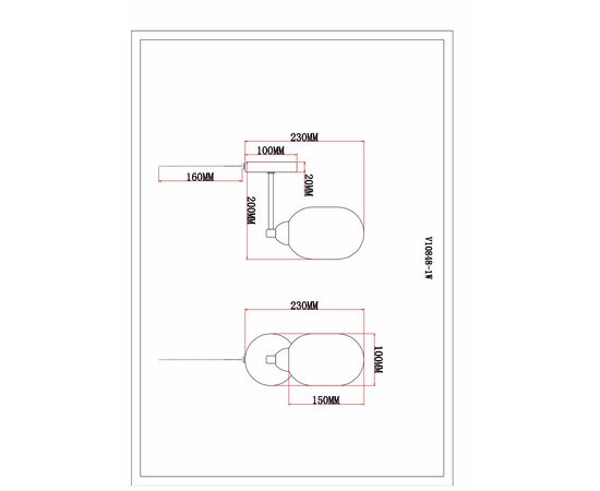 Бра Moderli V10848-1W Gracy, изображение 8 | Интернет магазин мебели и декора LifeDekor