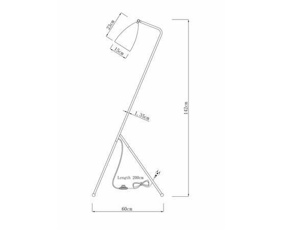Торшер Moderli V10999-F Show, изображение 9 | Интернет магазин мебели и декора LifeDekor