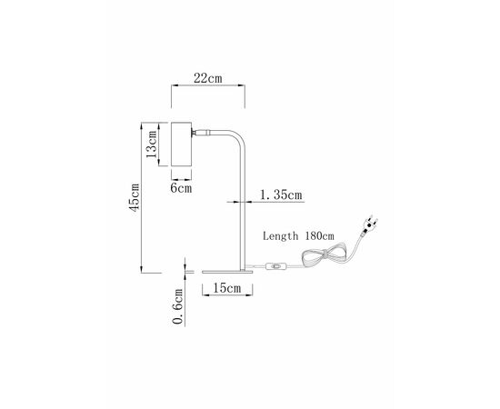 Лампа настольная Moderli V11002-TL Fine, изображение 7 | Интернет магазин мебели и декора LifeDekor
