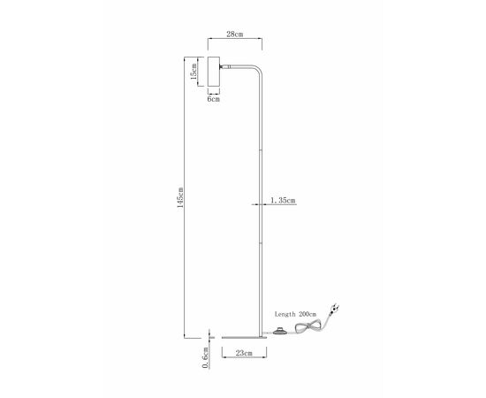 Торшер Moderli V11003-FL Fine, изображение 14 | Интернет магазин мебели и декора LifeDekor