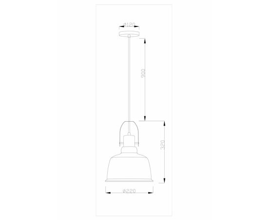 Подвесной светильник Moderli V1440-1P Felex 1*E27*60W, изображение 9 | Интернет магазин мебели и декора LifeDekor