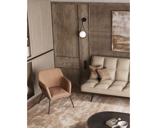 Кресло Шелфорд New бежевый, изображение 4 | Интернет магазин мебели и декора LifeDekor