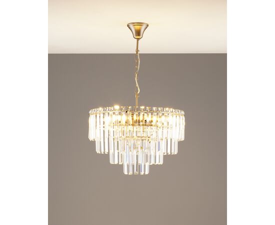 Люстра подвесная Moderli V10738-9P Crystal, изображение 4 | Интернет магазин мебели и декора LifeDekor