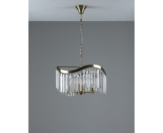 Люстра подвесная Moderli V10767-6P Wave, изображение 5 | Интернет магазин мебели и декора LifeDekor