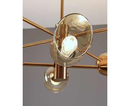 Люстра подвесная Moderli V10807-8P Avery, изображение 4 | Интернет магазин мебели и декора LifeDekor