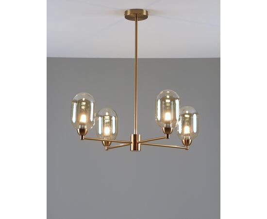 Люстра подвесная Moderli V10846-4P Gracy, изображение 3 | Интернет магазин мебели и декора LifeDekor