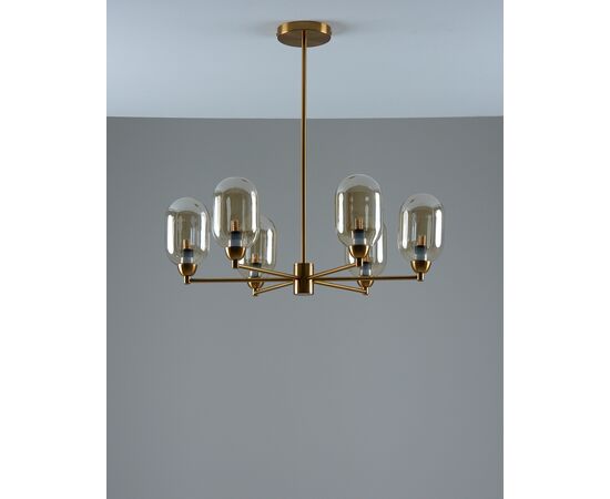 Люстра подвесная Moderli V10847-6P Gracy, изображение 2 | Интернет магазин мебели и декора LifeDekor