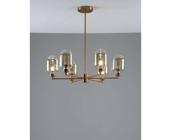 Люстра подвесная Moderli V10847-6P Gracy, изображение 5 | Интернет магазин мебели и декора LifeDekor