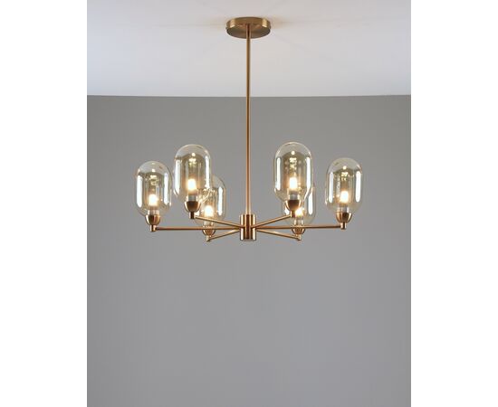 Люстра подвесная Moderli V10847-6P Gracy, изображение 6 | Интернет магазин мебели и декора LifeDekor