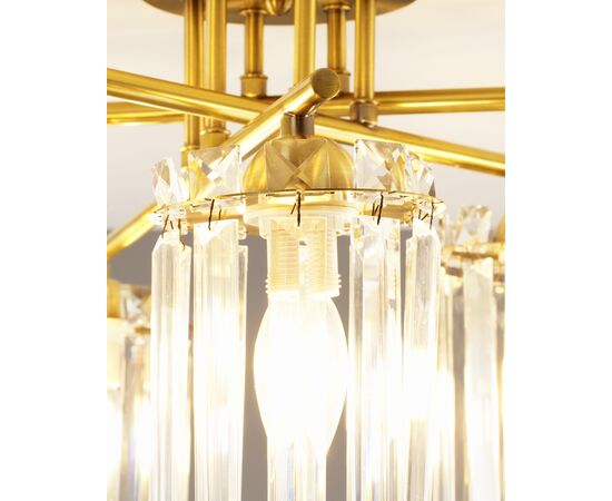 Люстра потолочная Moderli V10751-6C Everly, изображение 7 | Интернет магазин мебели и декора LifeDekor