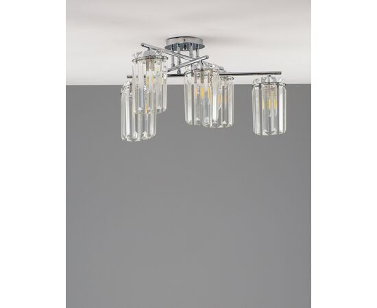 Люстра потолочная Moderli V10753-6C Everly, изображение 5 | Интернет магазин мебели и декора LifeDekor