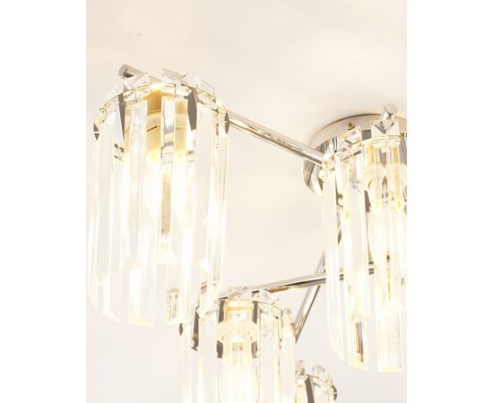 Люстра потолочная Moderli V10753-6C Everly, изображение 7 | Интернет магазин мебели и декора LifeDekor