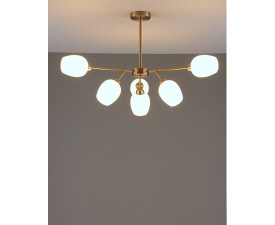 Люстра потолочная Moderli V10820-6C Cassy, изображение 6 | Интернет магазин мебели и декора LifeDekor