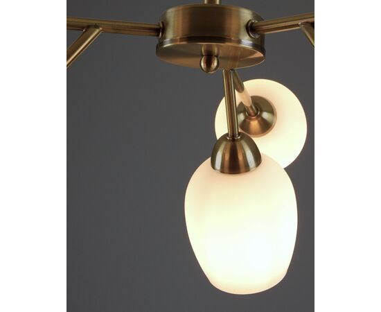 Люстра потолочная Moderli V10820-6C Cassy, изображение 4 | Интернет магазин мебели и декора LifeDekor