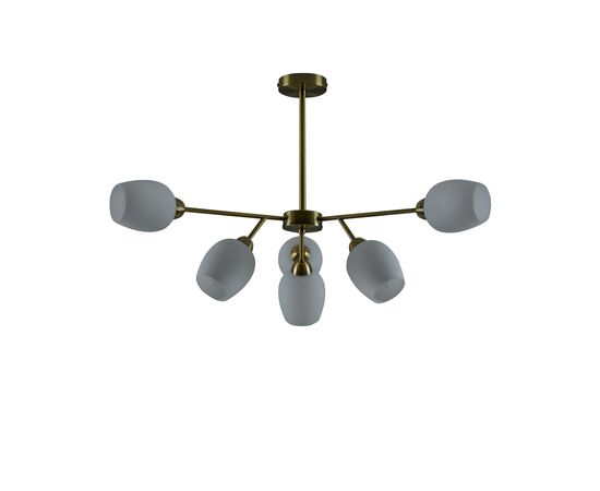 Люстра потолочная Moderli V10820-6C Cassy | Интернет магазин мебели и декора LifeDekor