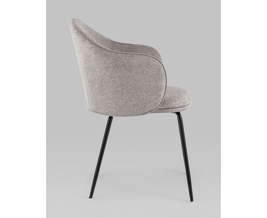 Стул обеденный Echo светло-серый, изображение 6 | Интернет магазин мебели и декора LifeDekor