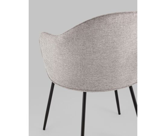 Стул обеденный Echo светло-серый, изображение 9 | Интернет магазин мебели и декора LifeDekor