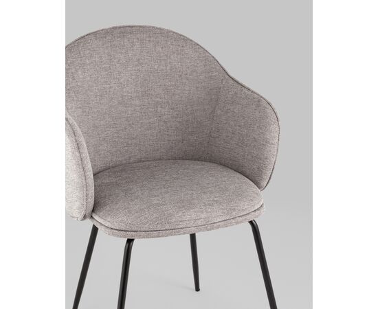 Стул обеденный Echo светло-серый, изображение 10 | Интернет магазин мебели и декора LifeDekor