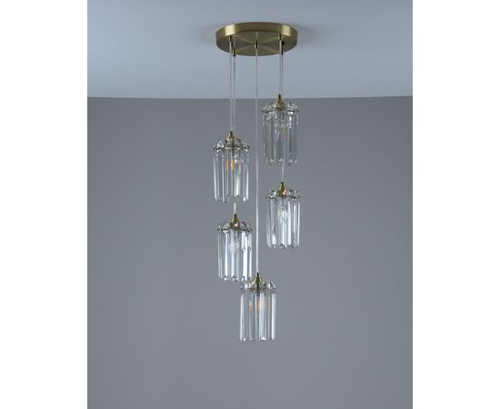 Светильник подвесной Moderli V10761-5P Levi, изображение 3 | Интернет магазин мебели и декора LifeDekor