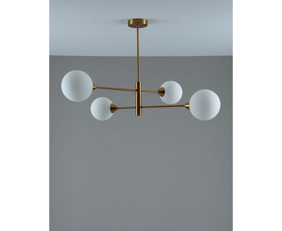 Светильник подвесной Moderli V10837-4P Molecule, изображение 2 | Интернет магазин мебели и декора LifeDekor