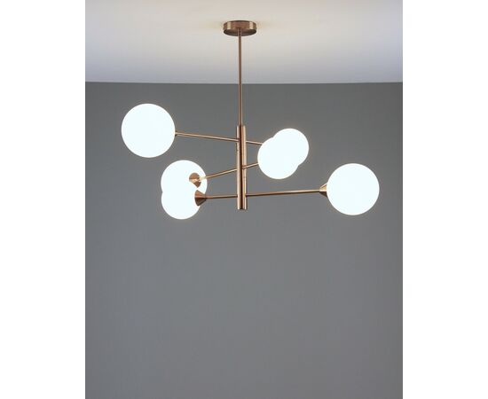Светильник подвесной Moderli V10838-6P Molecule, изображение 3 | Интернет магазин мебели и декора LifeDekor