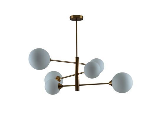 Светильник подвесной Moderli V10838-6P Molecule | Интернет магазин мебели и декора LifeDekor