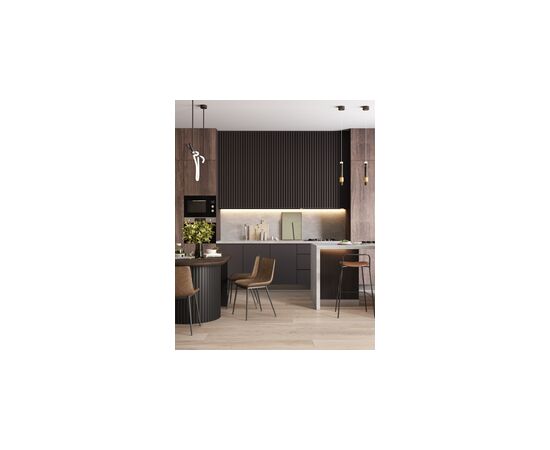 Стул барный Mantis экокожа коричневый, изображение 50 | Интернет магазин мебели и декора LifeDekor